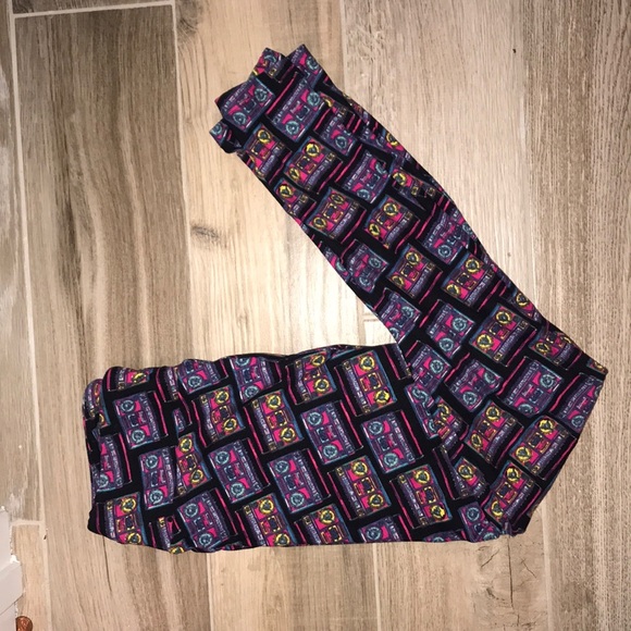 LulaRoe Cassette leggings OS - Picture 2 of 2